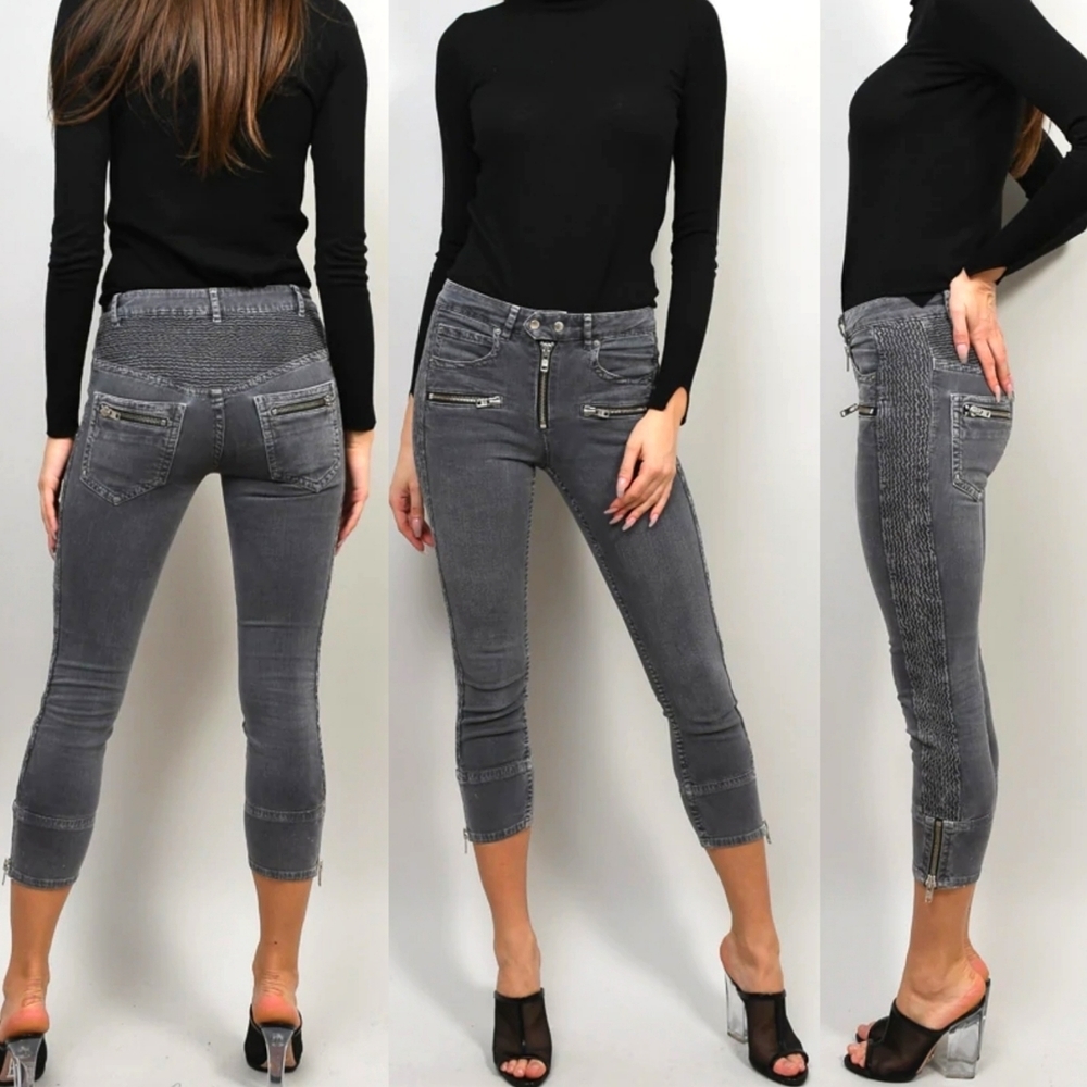 ISABEL Marant Etoile Moto Jeans Pelona Biker Pants